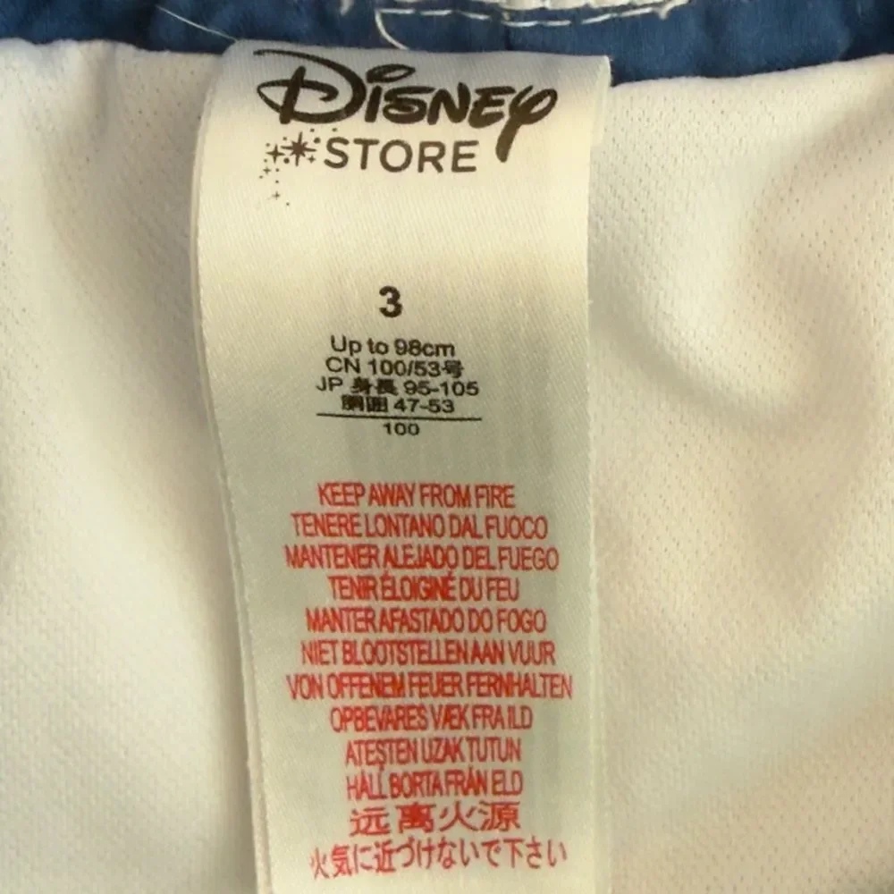 Disney Store Boys Kids Blue Mickey Mouse Drawstring Swim Trunks Bathing Suit. 3.